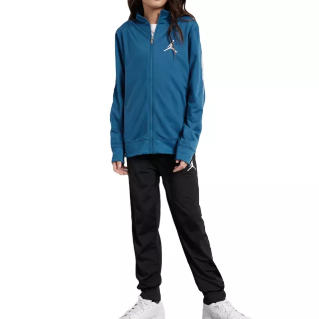 Jordan Tuta da Ragazzo Air Jordan Tricot Blu Taglia L (147-158 CM) Codice 95A...