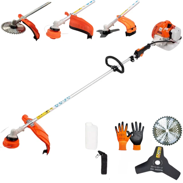 Rasaerba A Scoppio Motore 52cc LG Motors - Ricambio Universale Per Decespugliatori E Tosaerba Motore Decespugliatore 52cc - Foto 12