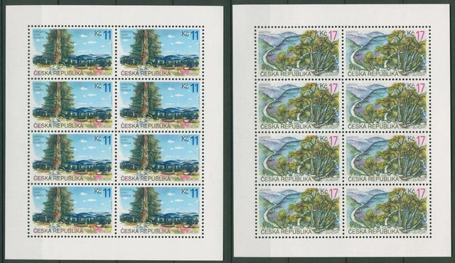 Tschechische Republik 1999 CEPT Naturparks Kleinbg. postfrisch 215/16 K (C90550)