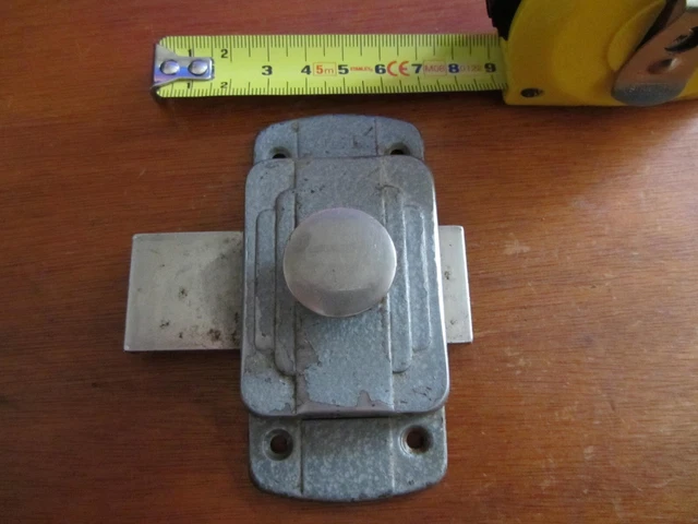 VERROU ANCIEN EN APPLIQUE Verrou baïonnette bas pour porte semi fixe