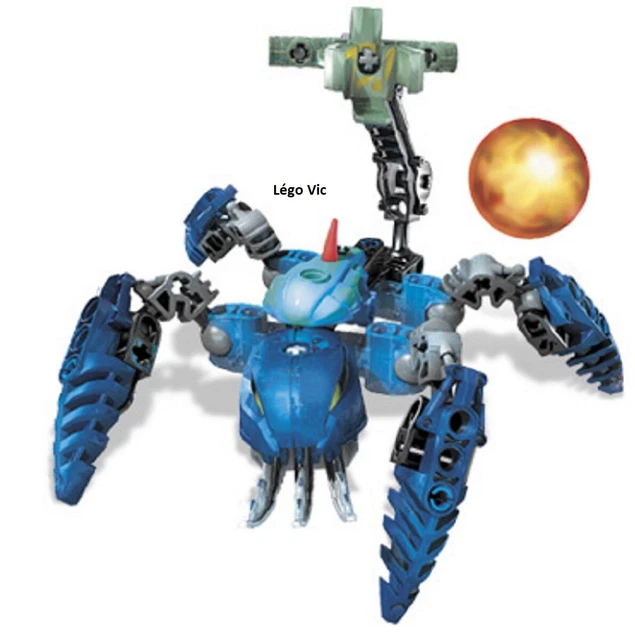 Lego 8932 Bionicle Mahri Nui Matoran Morak + notice de 2007 -NN4