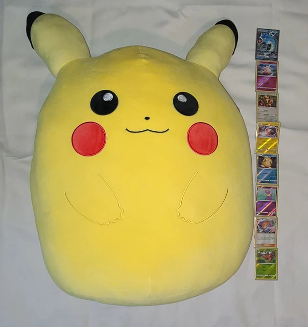 20 INCH POKÉMON Squishmallow Pikachu Plush Target Exclusive IN HAND £71 ...
