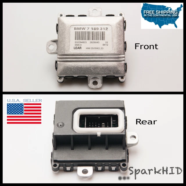 Modulo Controllo Fari Xenon Adattivi 63127189312 - Ricambio Per BMW E46, E60, E65, E66, E90, E91