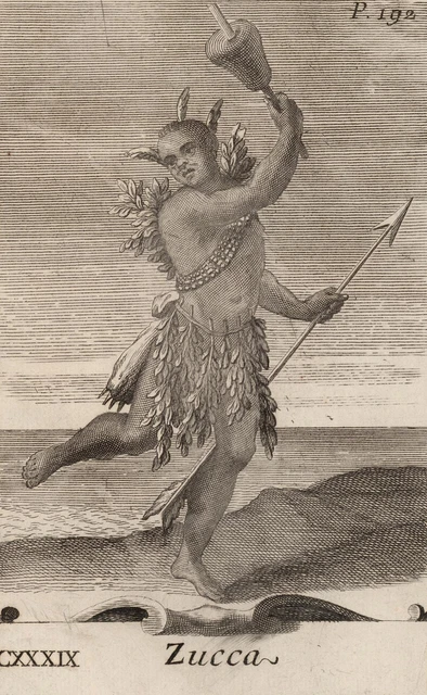 KÜRBISRASSEL - Bonanni - Westerhout - Kupferstich 1716