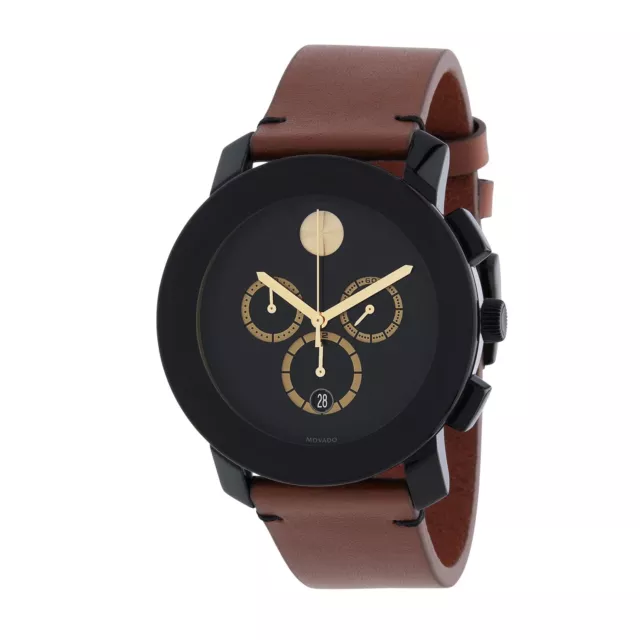 Movado 3600540 Men's Bold Black Quartz Watch