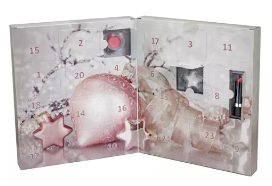 Bauble Rose Makeup Beauty Advent Calendar Cosmetic Treats 24 Surprises Xmas Gift