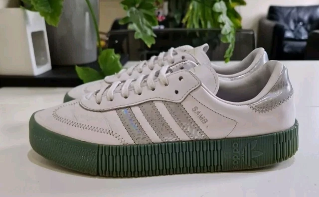 Grey samba rose trainers hotsell