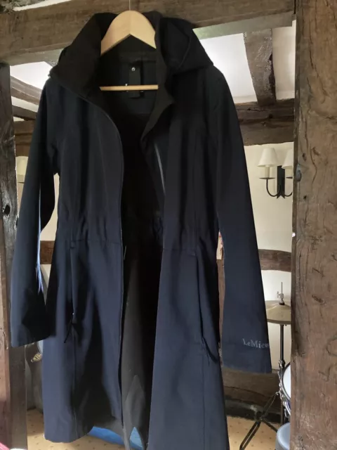 Ladies Le Mieux Maisie Lightweight Riding Coat Navy Size 14