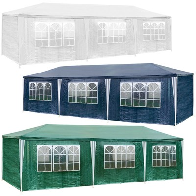 TecTake Tonnelle de Jardin 3x9 m XL Barnum Chapiteau Pavillon Gazebo Apres Ski Bavaria 