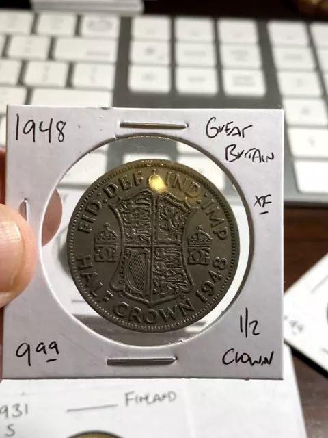 1948 Great Britain 1/2 Crown