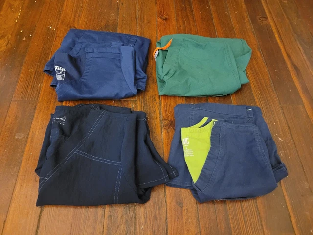 Scrubs Size Small lot (4), Tops Mixed brands Mixed Colors nursing uniforms.