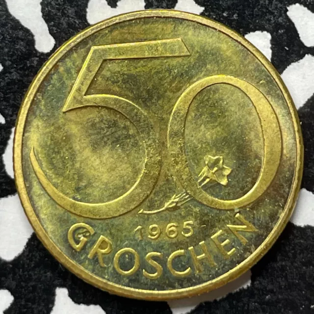 1964 Austria 50 Groschen (3 Available) Proof! (1 Coin Only)
