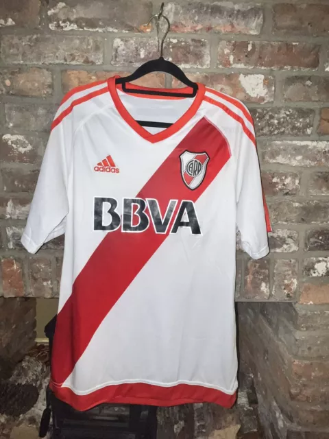 River Plate Adidas 2016/17 Home Football Shirt Medium