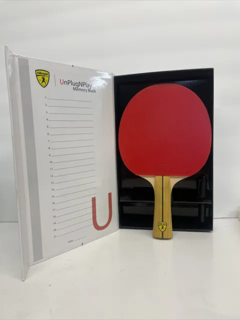 Killerspin JET400 Table Tennis Ping Pong Paddle Mocha w/ Box Limited Use__