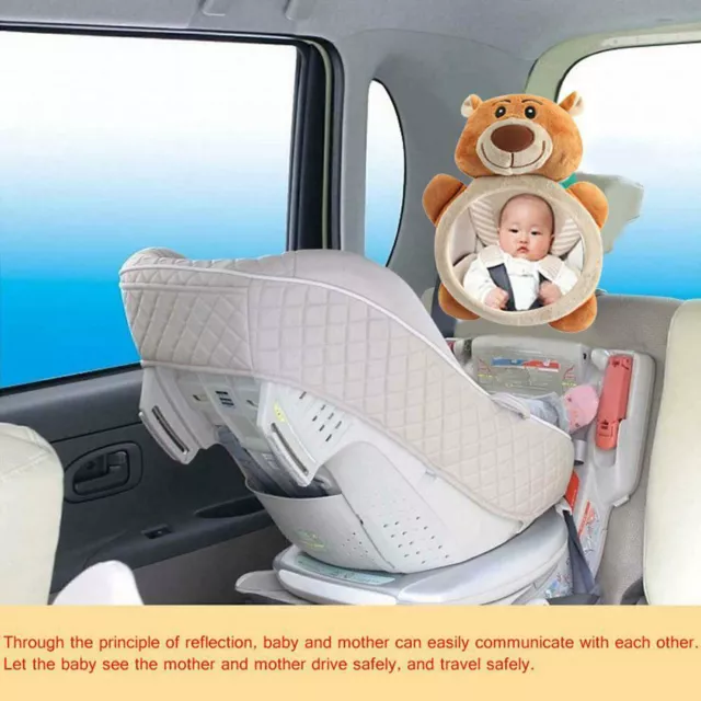 Baby Rear Facing Mirrors Safety Car Back Seat Baby Easy View Mirror Adjustable