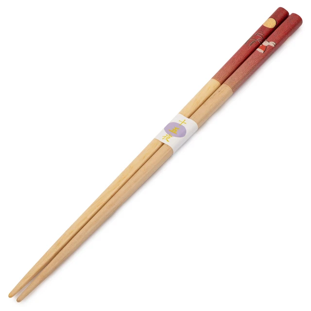 Rabbit and Full Moon Japanese Chopsticks