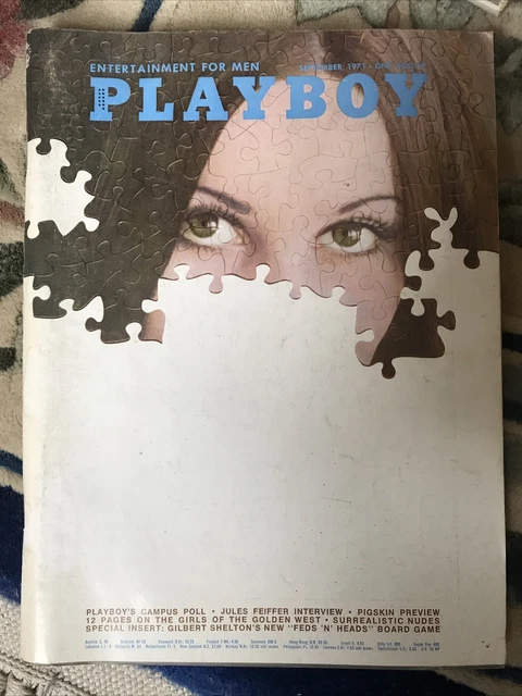 PLAYBOY US SEPTEMBER 1971 CRYSTAL SMITH Warren Beatty & Julie Christie