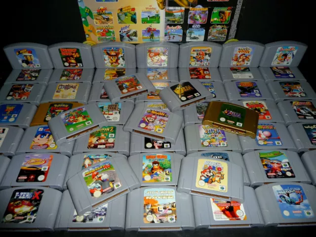 Nintendo64,N64 || Die Besten Spiele || Mario, Zelda, Pokémon, Etc || Retro ||