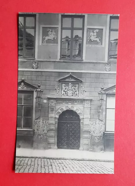 Foto AK Estland REVAL Tallinn um 1925 Eingang zum Schwarzhäupterhaus   ( 35371