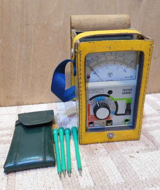 VINTAGE BRITISH BT GPO Post Office SA 9083 Mk6 Tester Meter
