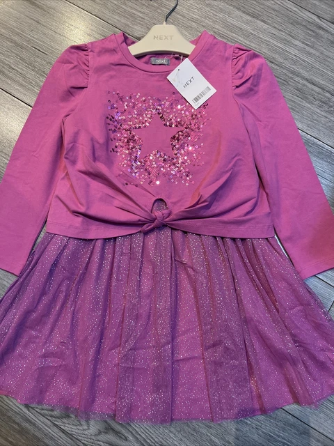 Next girls age 4 jumper and tutu dress outfit BNWT 💖