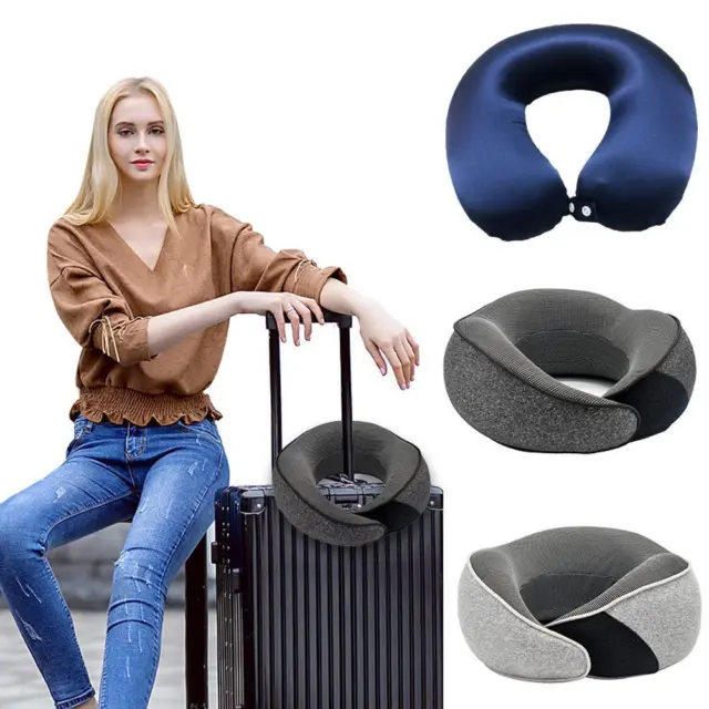 Ushaped Travel Neck Pillow for Airplanes Durable and Comfortable Cushion