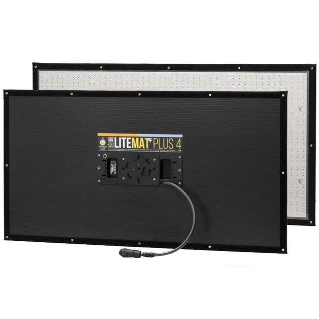 LiteGear LiteMat Plus 4 21x40" 200W LED Light Head Kit w/LiteDimmer Plus Duo DMX