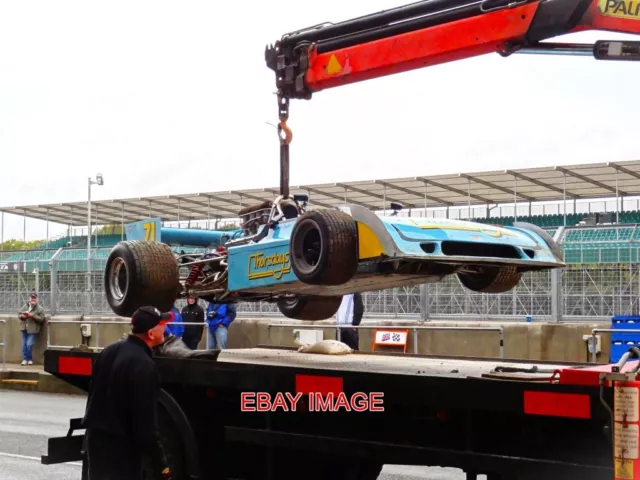 Photo  Simon Taylor's Ex-Keith Norris F5000 Chevron B28 To The Pits After A Gras