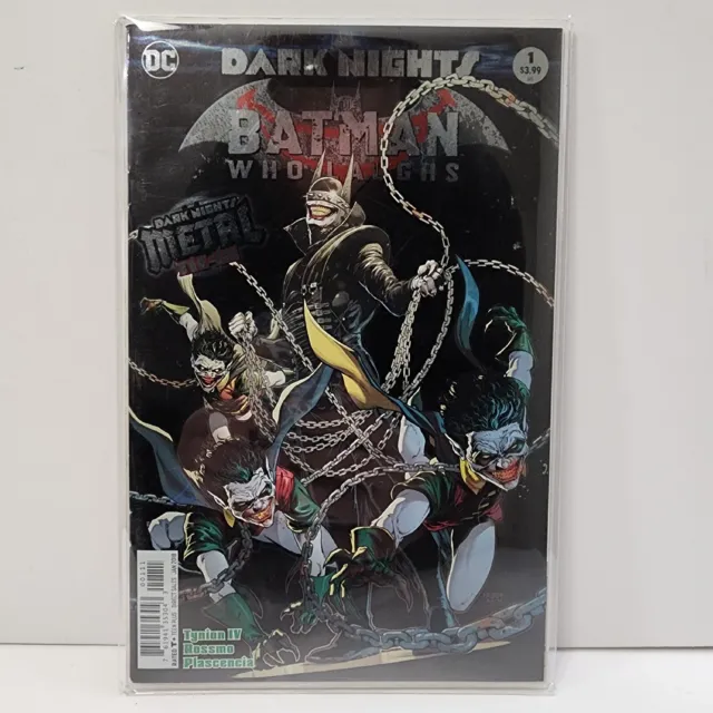 The Batman Who Laughs #1 Foil Cover | NM | 1ST PRINT | DARK NIGHTS METAL | DC