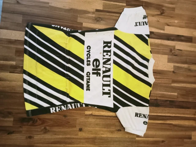 MAILLOT RENAULT-ELF-GITANE 1981 Vintage (Pas une Réplique) Fabrication