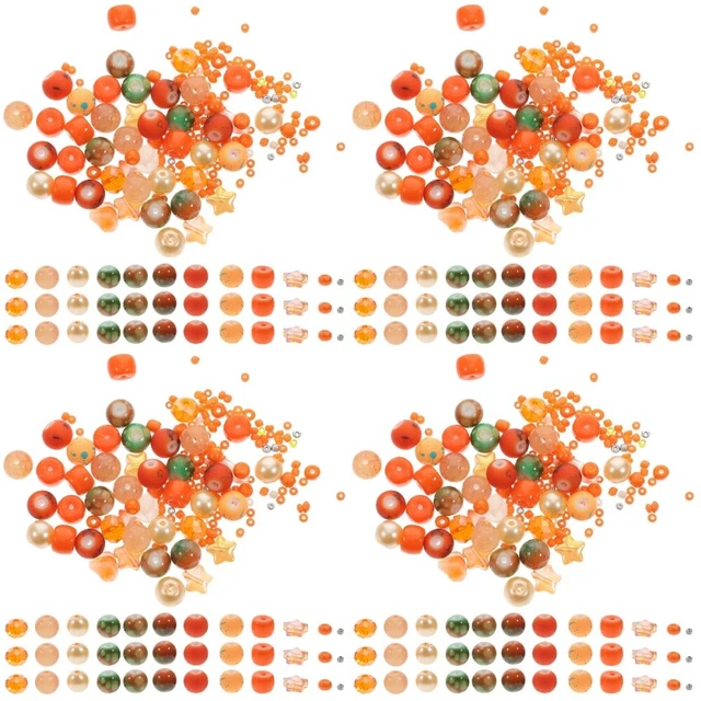 8 Packs Beading Mixed Bead Suit Jewelry Accessories Charm Braclets Beads