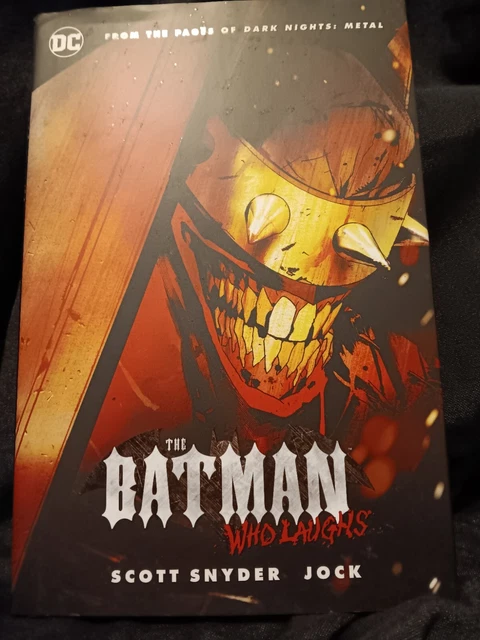 The Batman Who Laughs HC Hardcover First Printing Scott Snyder Jock DC Comics