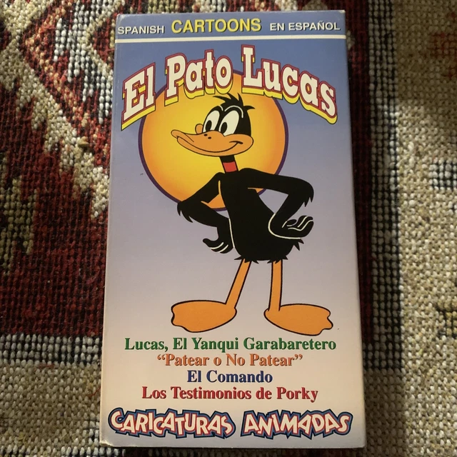 EL PATO LUCAS Caricaturas Animadas Spanish Cartoons Rare Htf Vhs 9.90