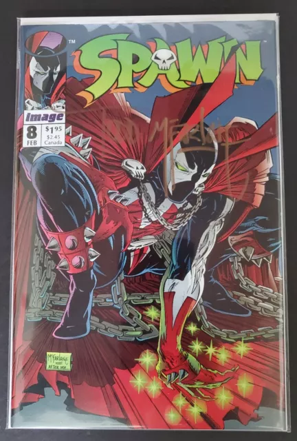 Spawn #8 Signed By Todd McFarlane