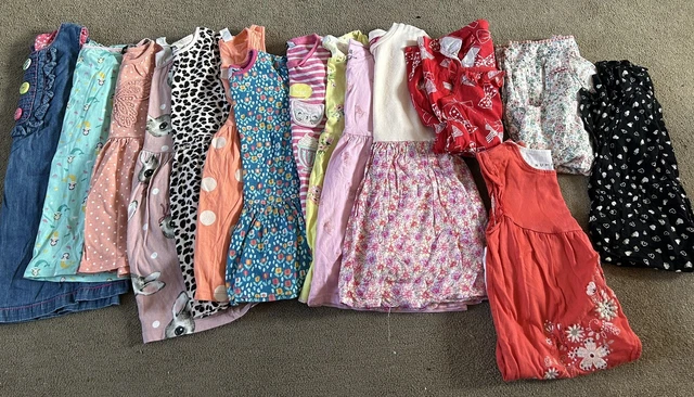 Girls summer dresses, playsuits bundle age 2-3 years