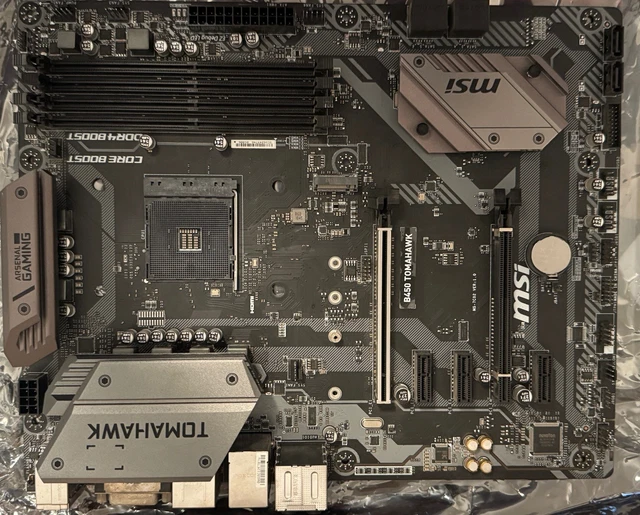 PLACA MADRE MSI B450 Tomahawk ATX AM4 DDR4 HDMI DVI USB - Main Image