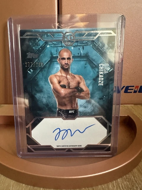 TOPPS UFC KNOCKOUT 2025 Giga Chikadze Auto /299 £10 78 PicClick UK