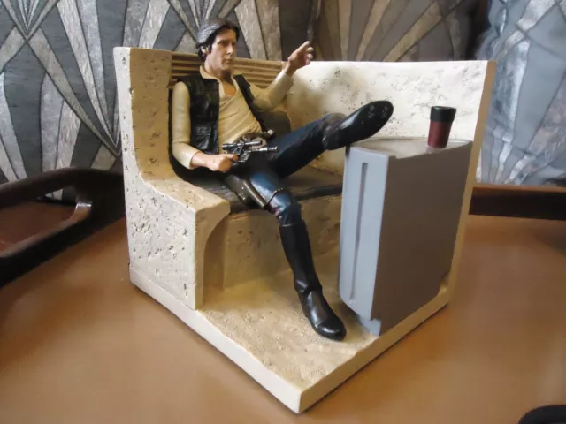Star Wars Gentle Giant Mos Eisley Cantina Bookends Han Solo Greedo Statue 4