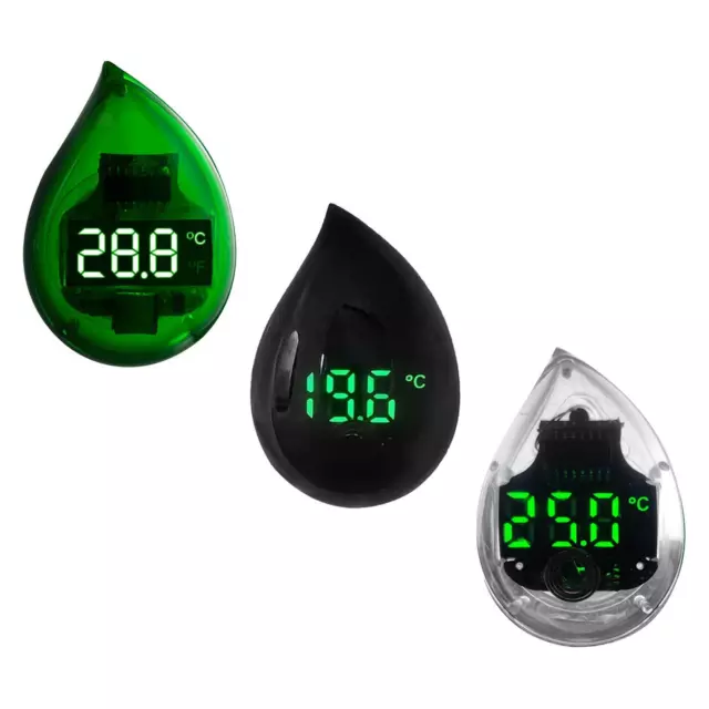 Aquarium Thermometer, digitales LED Display, kleines Aquarium Thermometer für