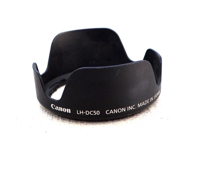 GENUINE CANON LHDC50 Lens Hood for PowerShot SX1 SX10 SX20 IS £12.99