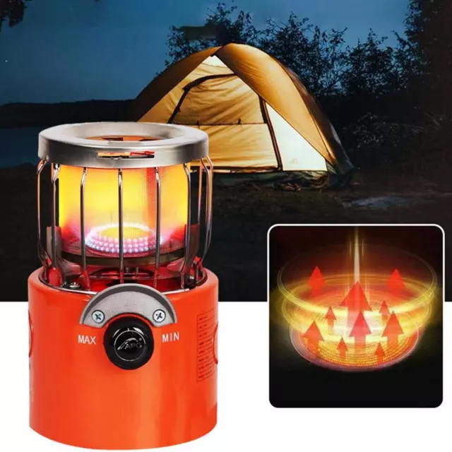 2 In 1 Propane Heater Stove Portable Outdoor Camp Tent Marine Heater For P6C0