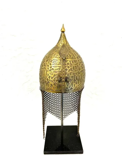 Osmanischer, Türkischer, Islamischer, Mittelalterlicher Helm