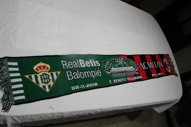 Bufanda Match De La Uefa Europa League Entre Real Betis Y Ferencvaros Scarf