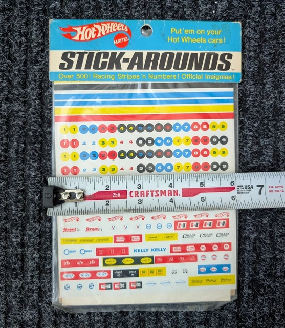 Pegatinas y adhesivos, Accesorios, piezas y vitrinas