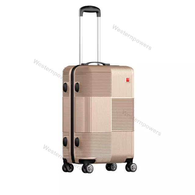 3-Piece Hardside Luggage Set with Spinner Wheels Lightweight 20'' 24'' 28'' 4