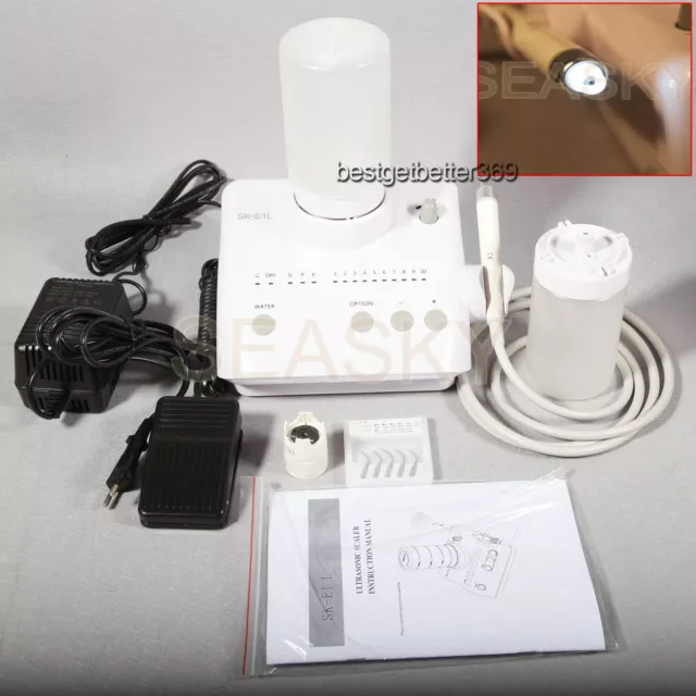 Ultraschall Zahnsteinentferner LED Ultrasonic Piezo Scaler EMS WOODPECKER CE