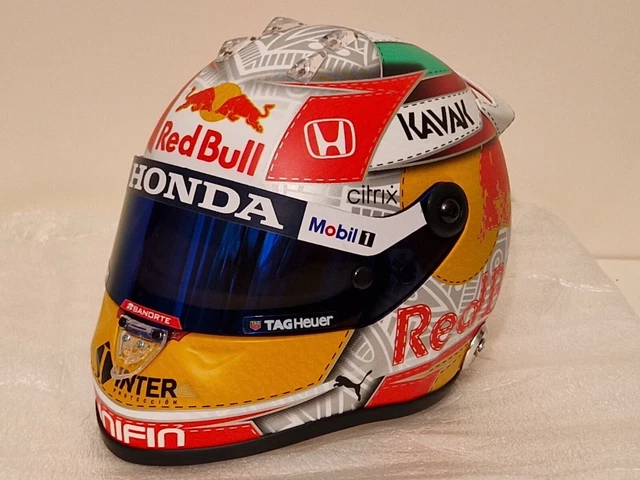 Casque Intégral Bieffe Aero Concept Porté Par Alex Caffi, F1 2002, Italie