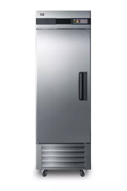 Summit SCRR232LH 28"W 23 Cu. Ft. Commercial Reach-In Refrigerator - Stainless