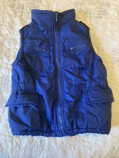 Boys Ouch Brand Puffer Vest - Size 4