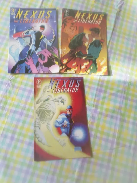 Nexus - The Liberator #1, #2, #4 (Lot of 3) - Dark Horse Comic books